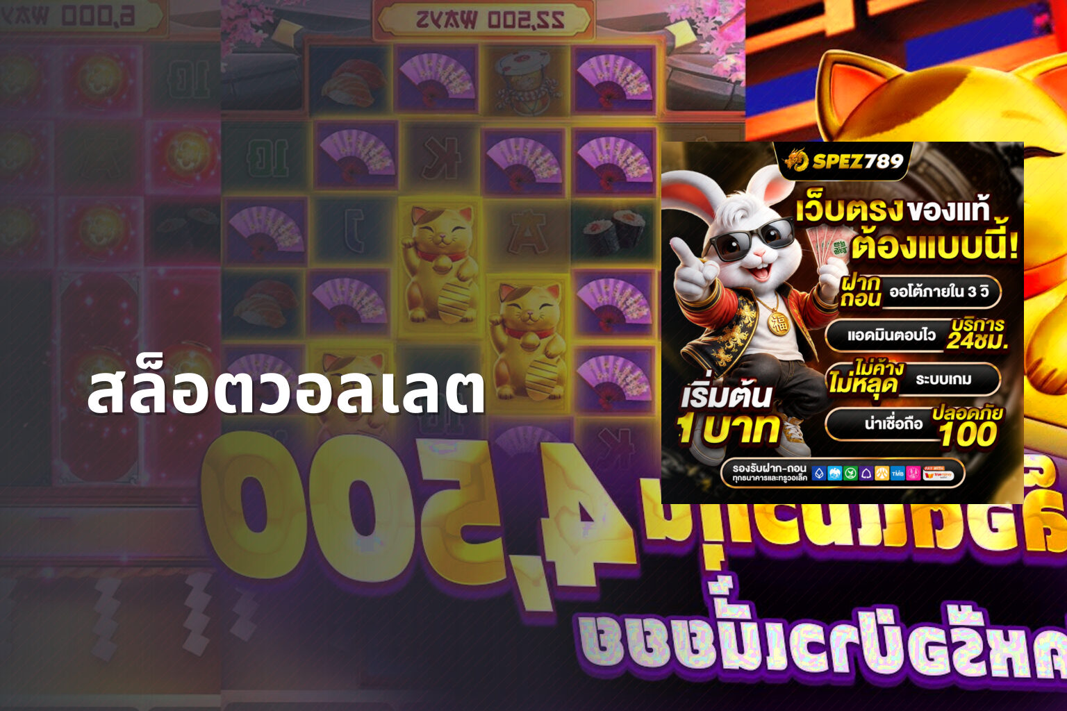 สล็อตวอลเลต - wallet slots