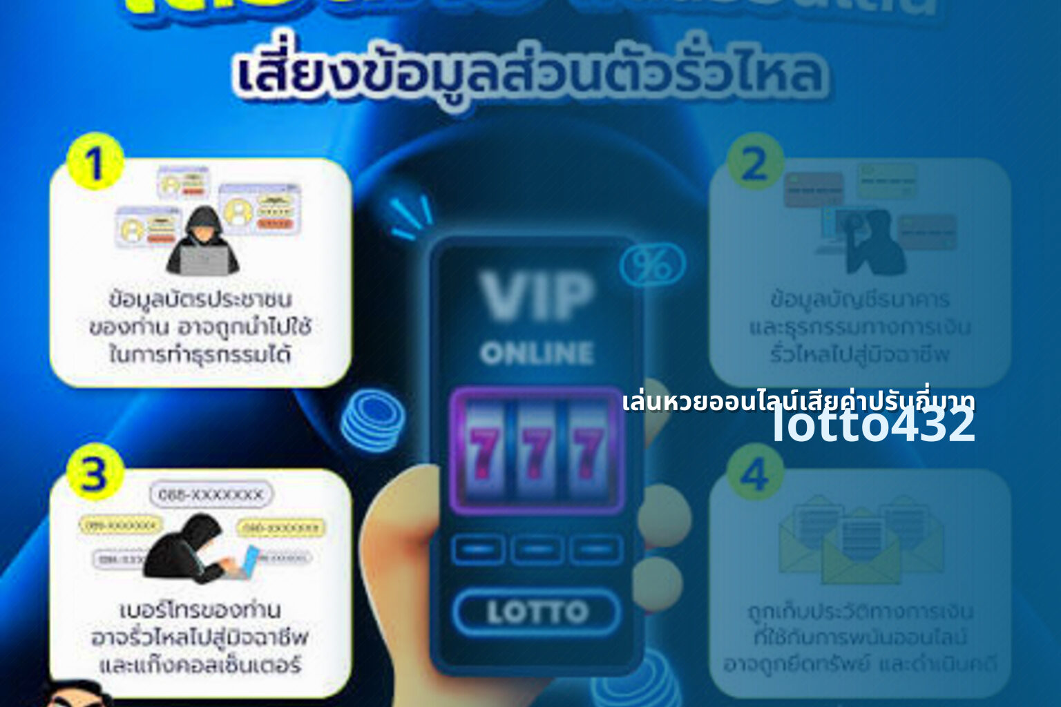 เล่นหวยออนไลน์เสียค่าปรับกี่บาท lotto432