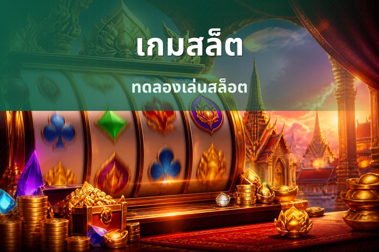 เกมสล็ต ทดลองเล่นสล็อต