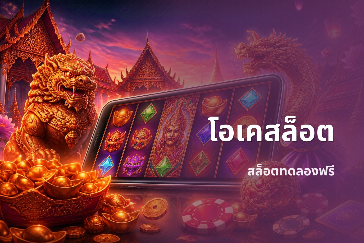 โอเคสล็อต สล็อตทดลองฟรี