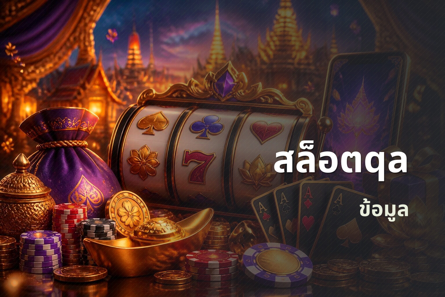 สล็อตqa ข้อมูล