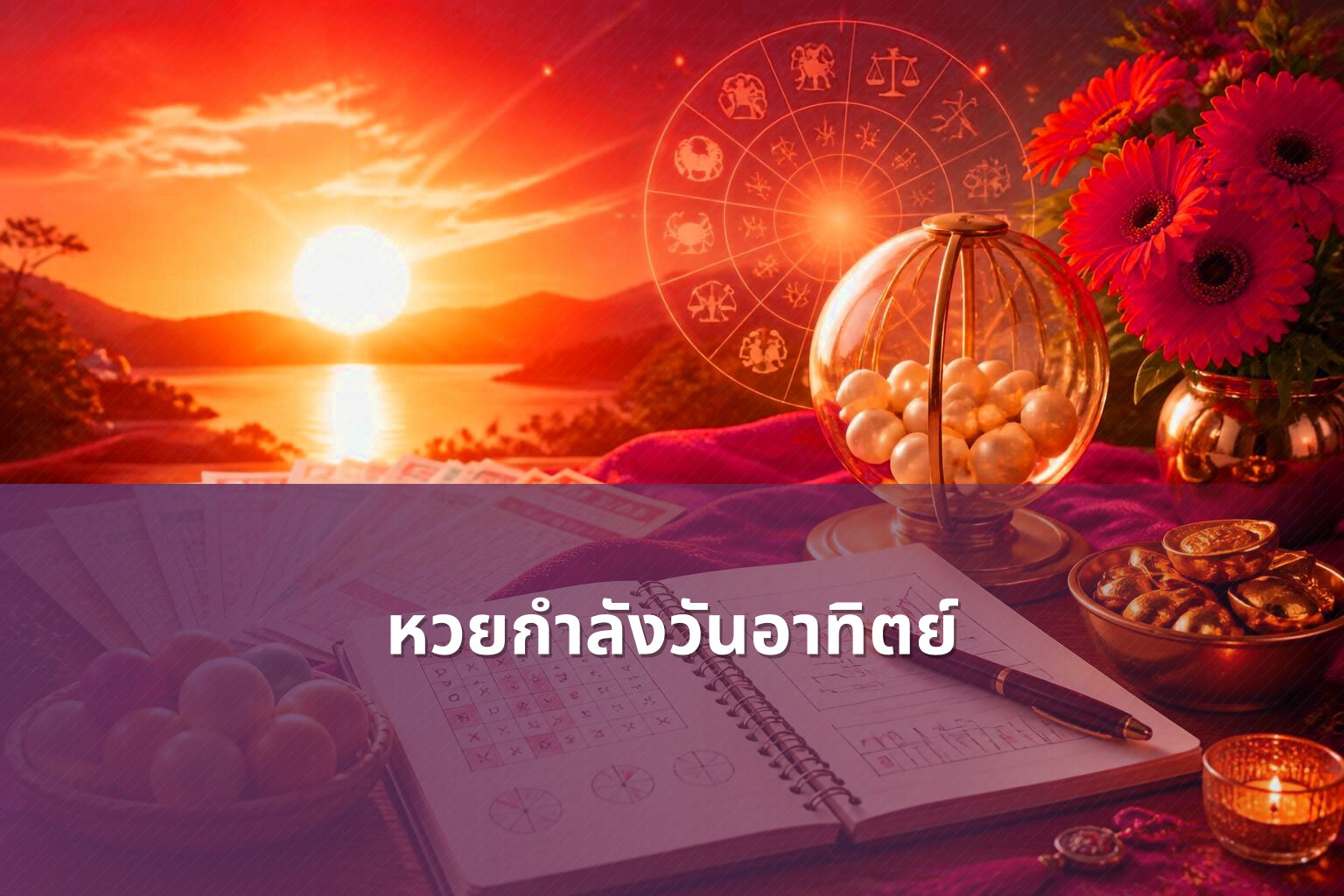 หวยกำลังวันอาทิตย์ - Sunday lottery