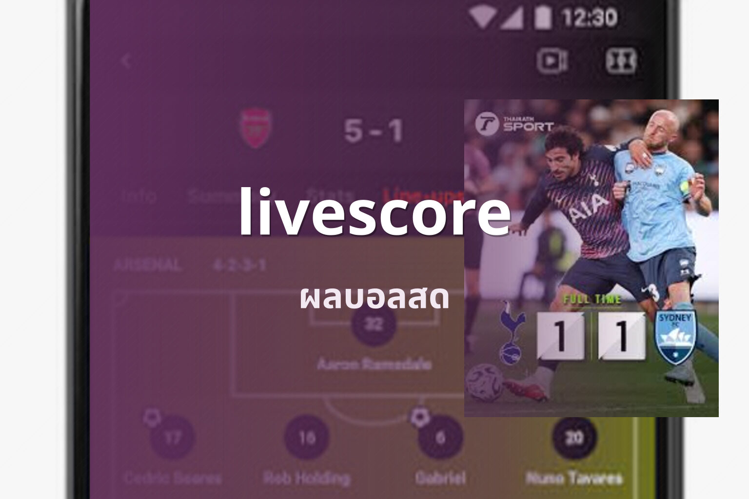 livescore ผลบอลสด
