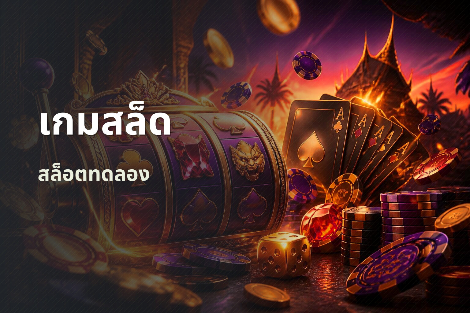 เกมสล็ด สล็อตทดลอง