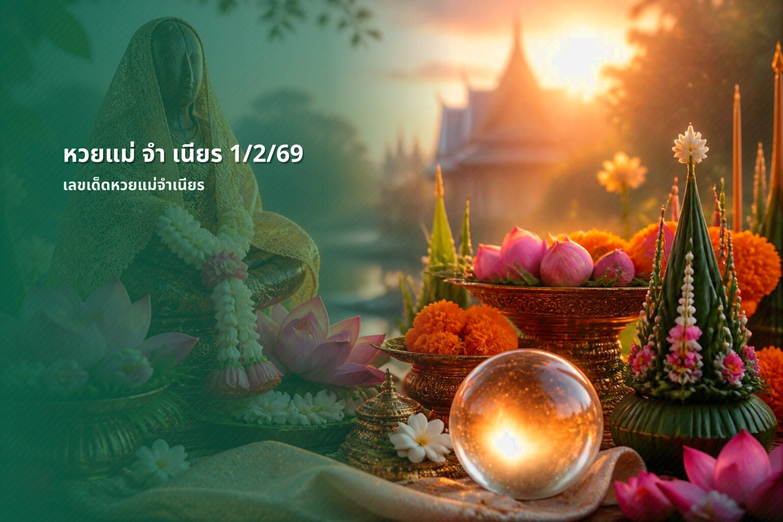หวยแม่ จํา เนียร 1/2/69 - หวยแม่จำเนียร