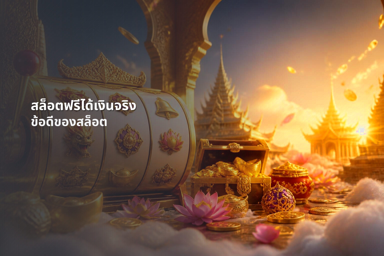 สล็อตฟรีได้เงินจริง ข้อดีของสล็อต