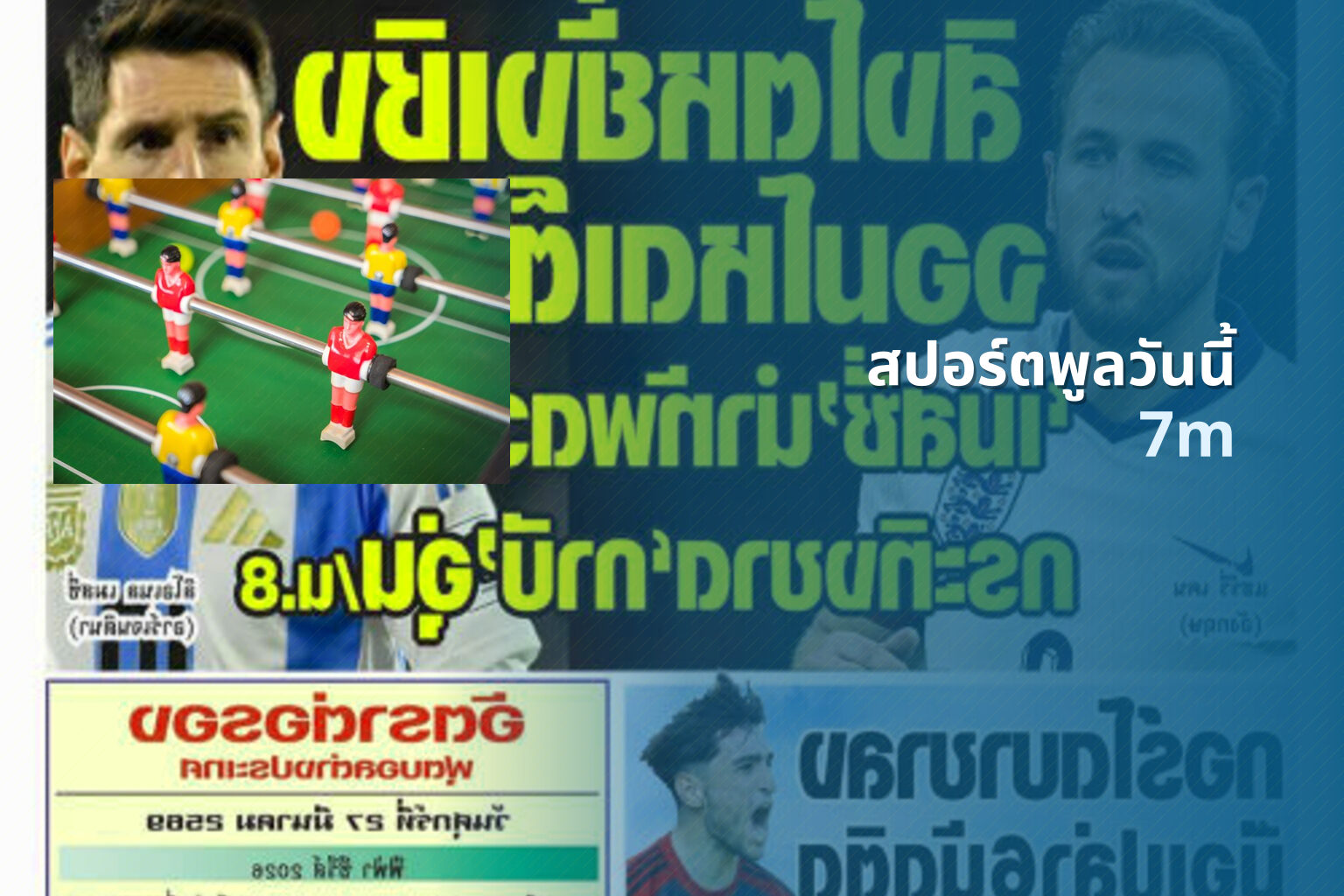 สปอร์ตพูลวันนี้ 7m