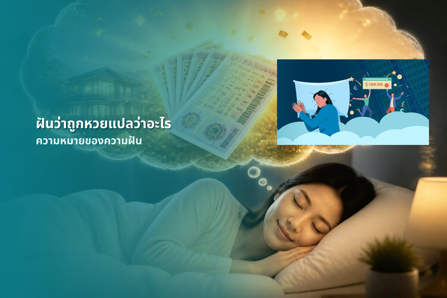 ฝันว่าถูกหวยแปลว่าอะไร - lottery dream interpretation