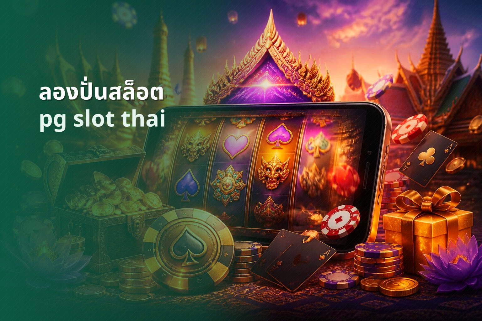 ลองปั่นสล็อต pg slot thai