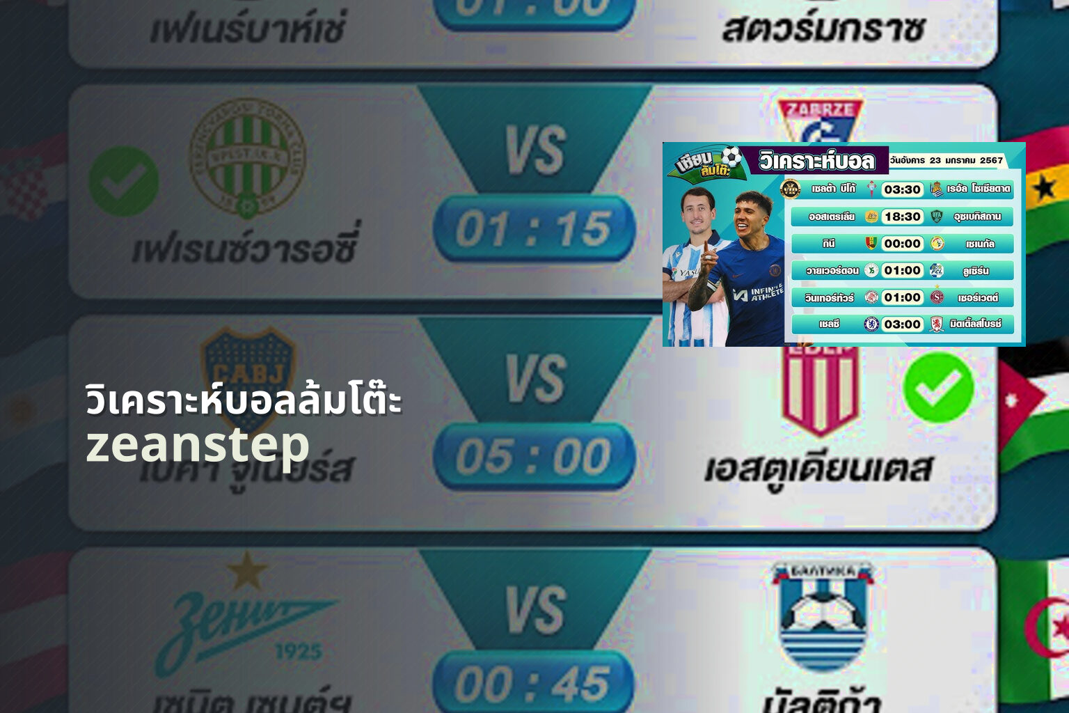 วิเคราะห์บอลล้มโต๊ะ - sports analysis