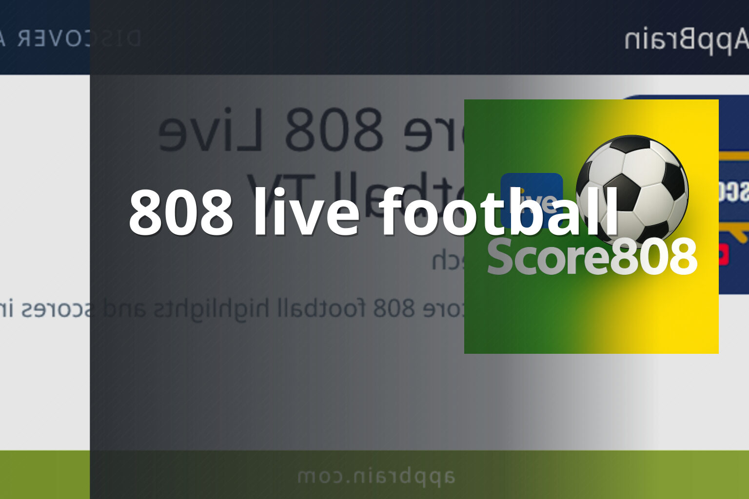 808 live football - live football streaming