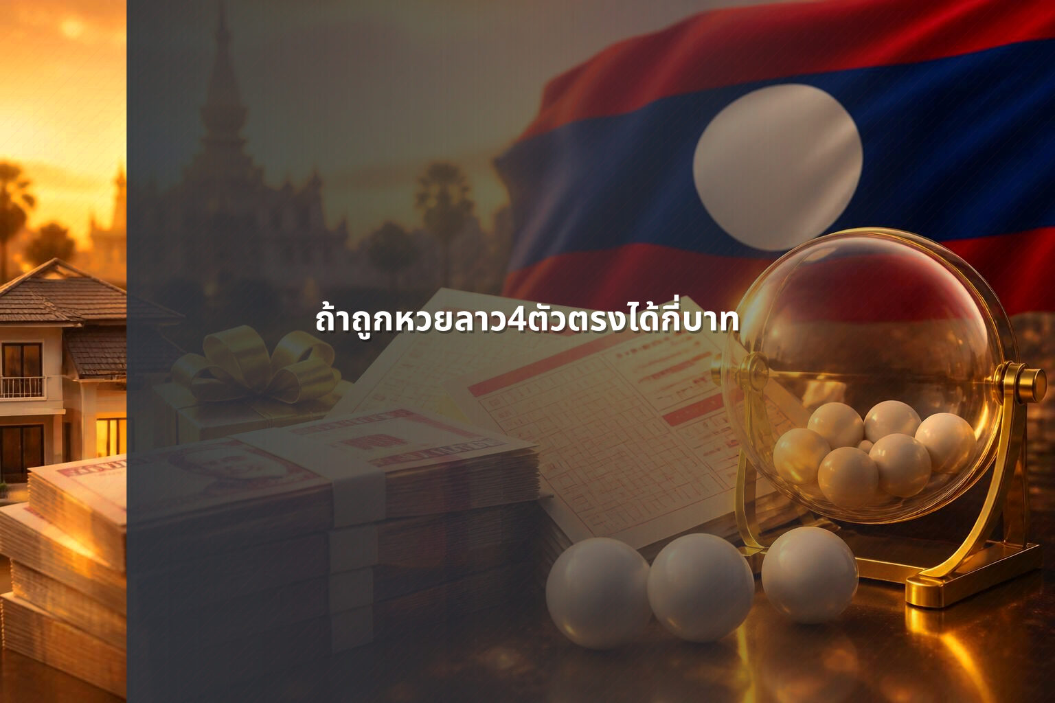 ถ้าถูกหวยลาว4ตัวตรงได้กี่บาท - lottery winnings