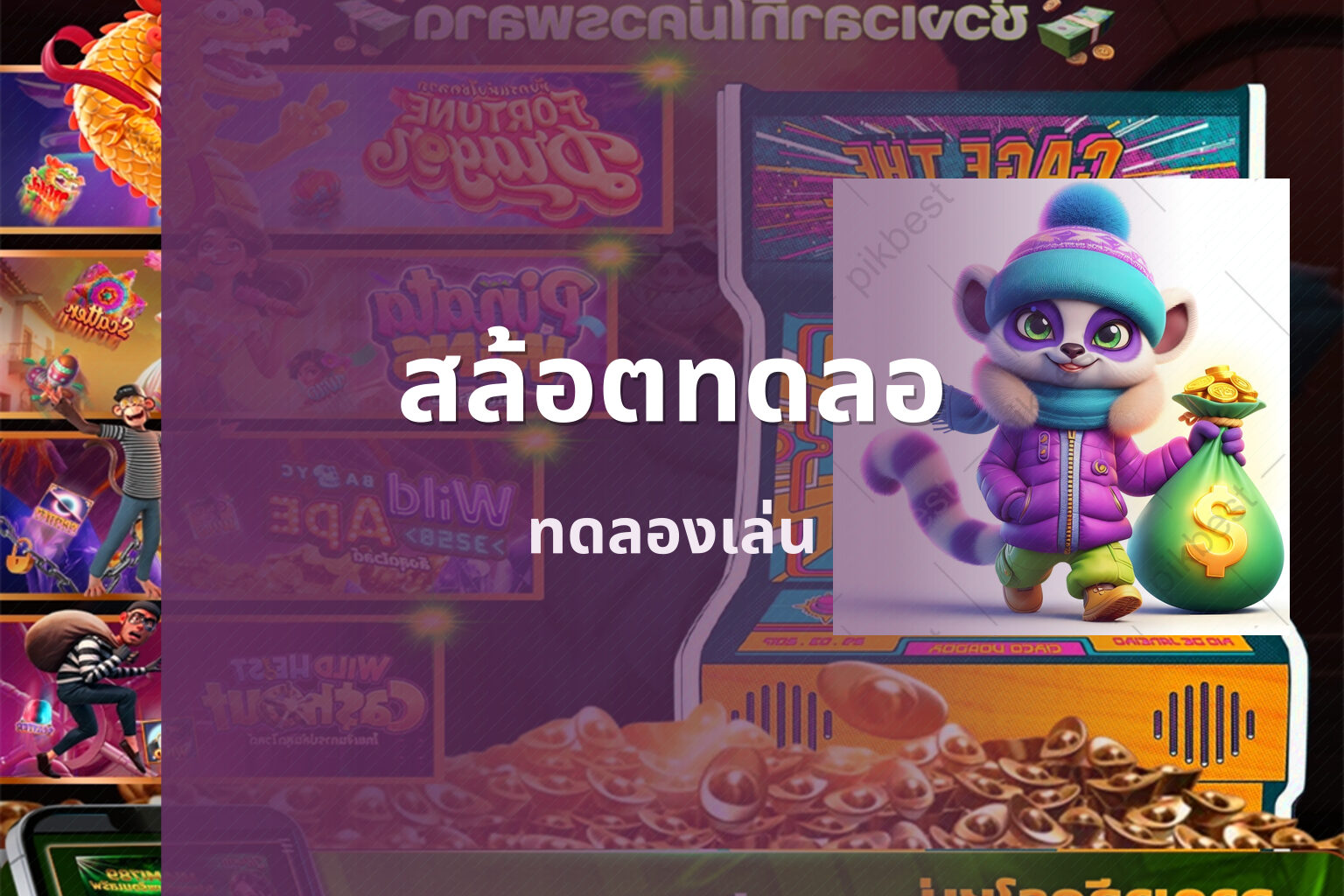 สล้อตทดลอ - online slot game