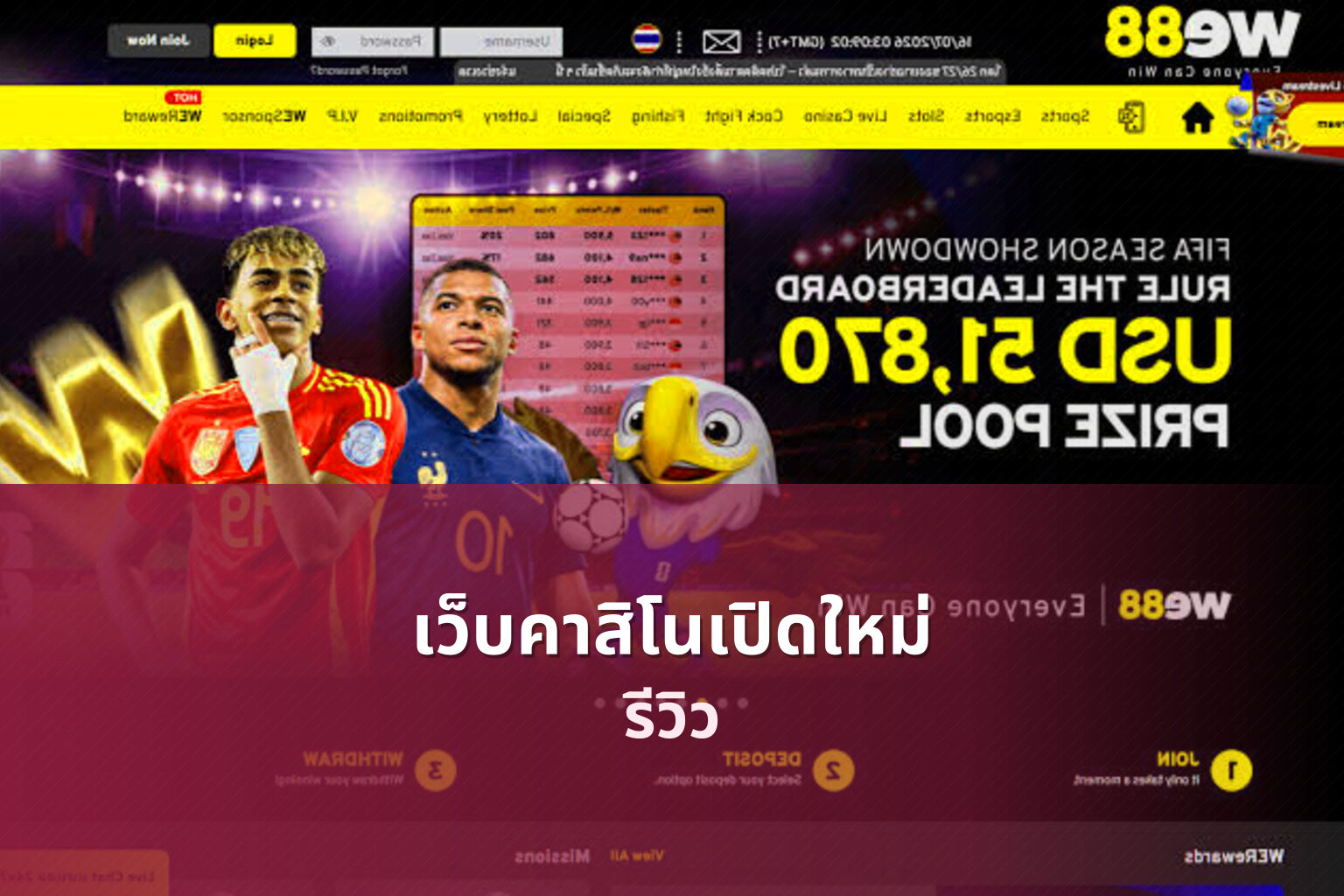 เว็บคาสิโนเปิดใหม่ รีวิว