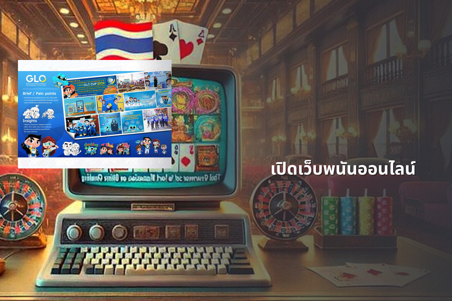 เปิดเว็บพนันออนไลน์ - opening an online gambling website