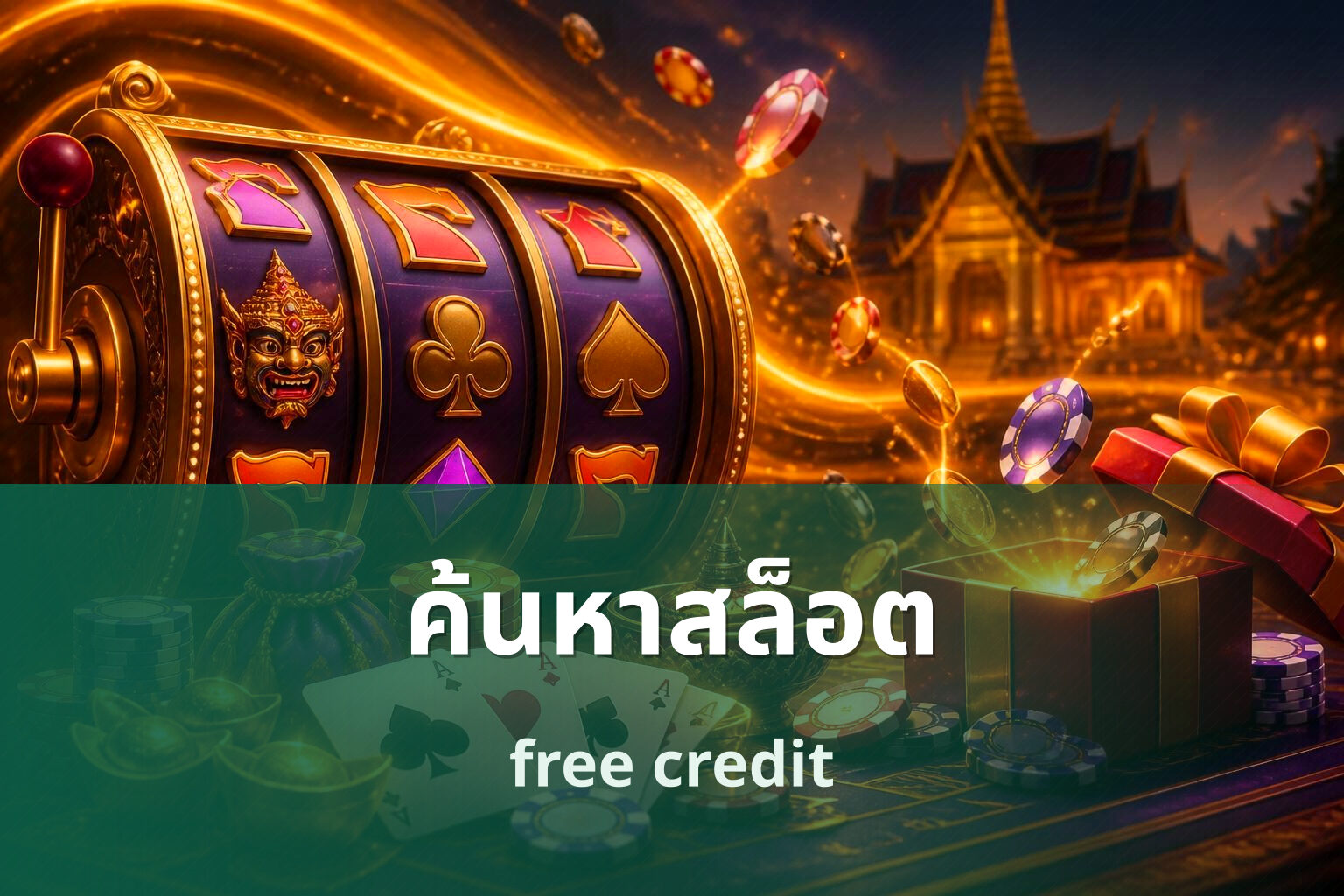 ค้นหาสล็อต free credit