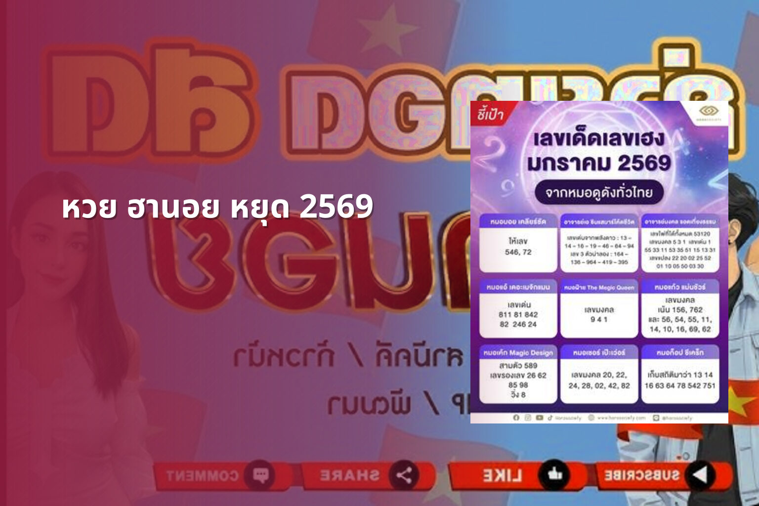 หวย ฮานอย หยุด 2569 - หวยฮานอย