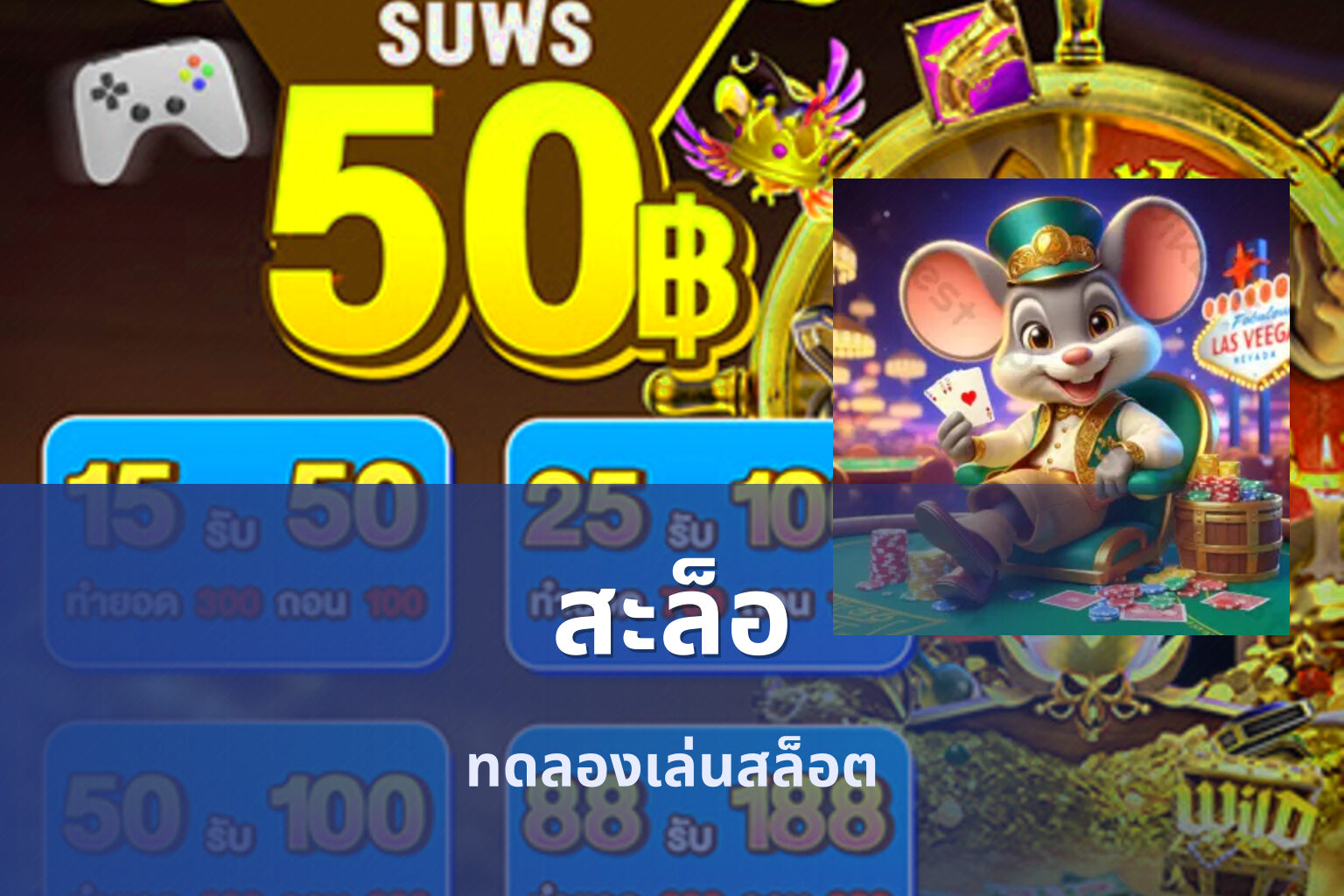 สะล็อ ทดลองเล่นสล็อต