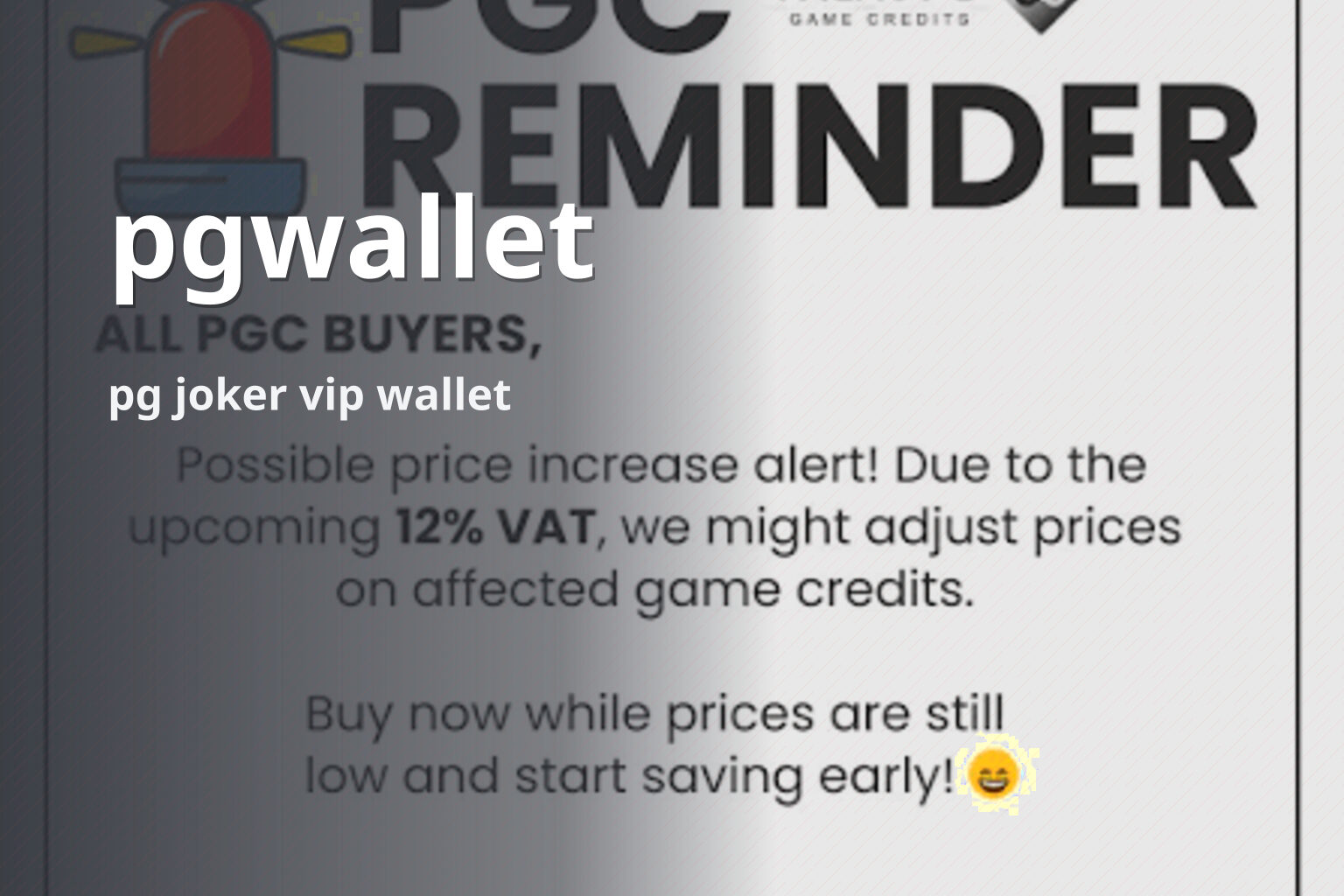 pgwallet pg joker vip wallet