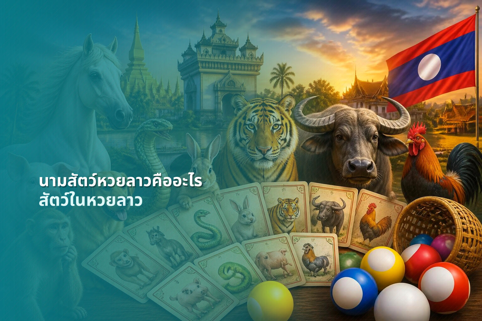 นามสัตว์หวยลาวคืออะไร สัตว์ในหวยลาว