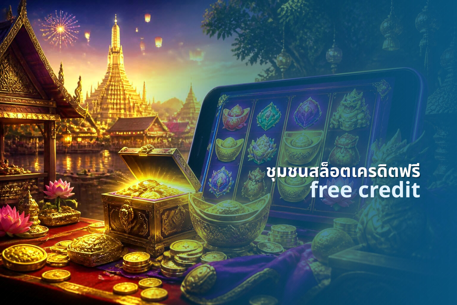 ชุมชนสล็อตเครดิตฟรี free credit