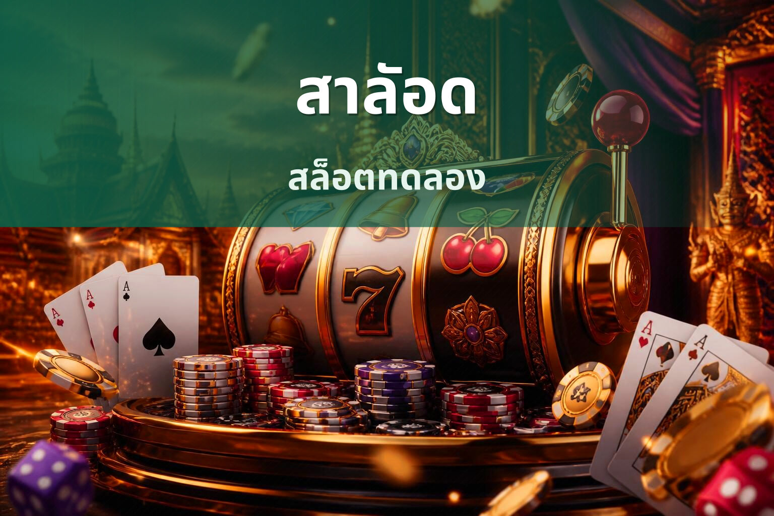 สาลัอด สล็อตทดลอง