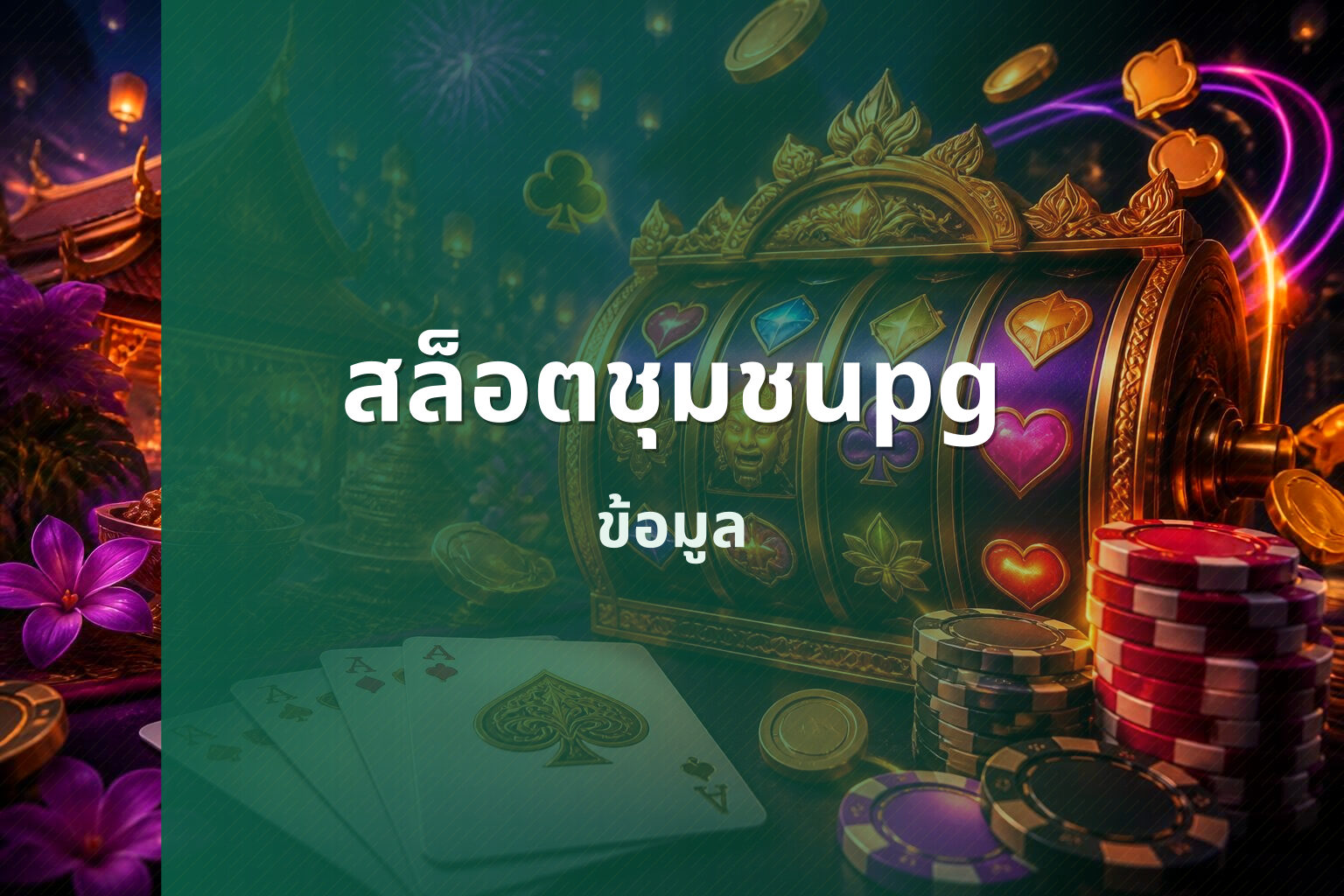 สล็อตชุมชนpg ข้อมูล