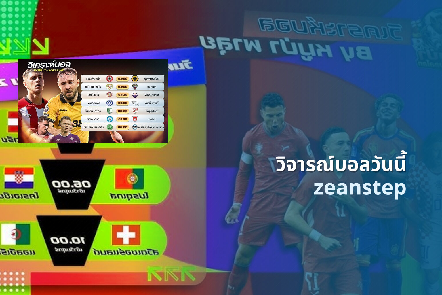 วิจารณ์บอลวันนี้ - sports analysis