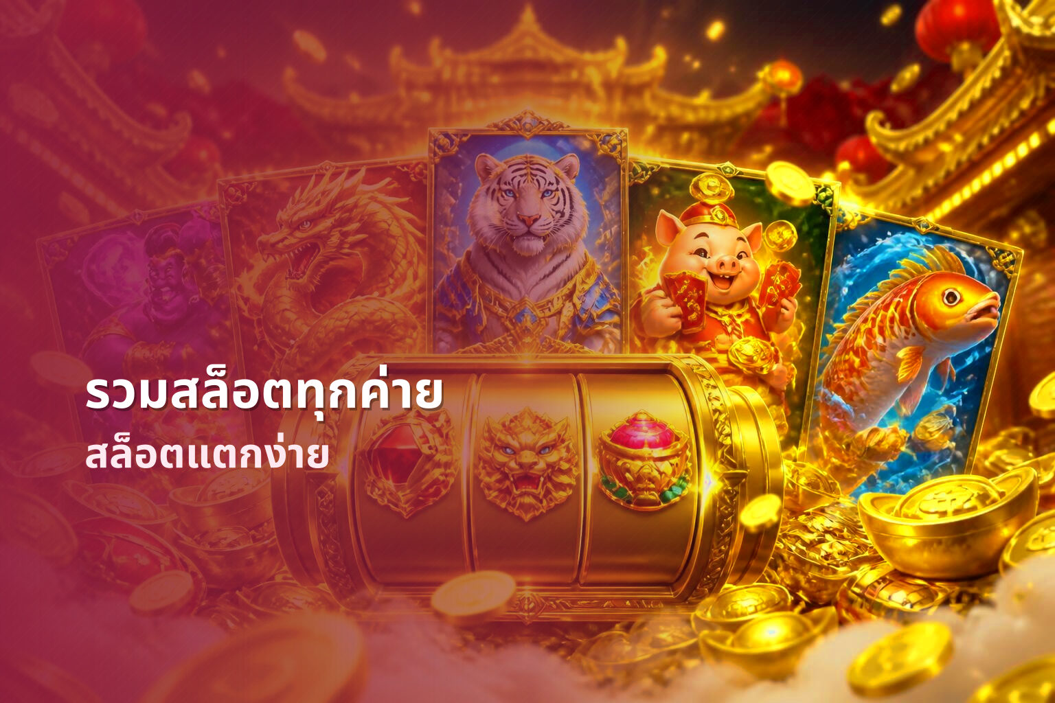รวมสล็อตทุกค่าย สล็อตแตกง่าย