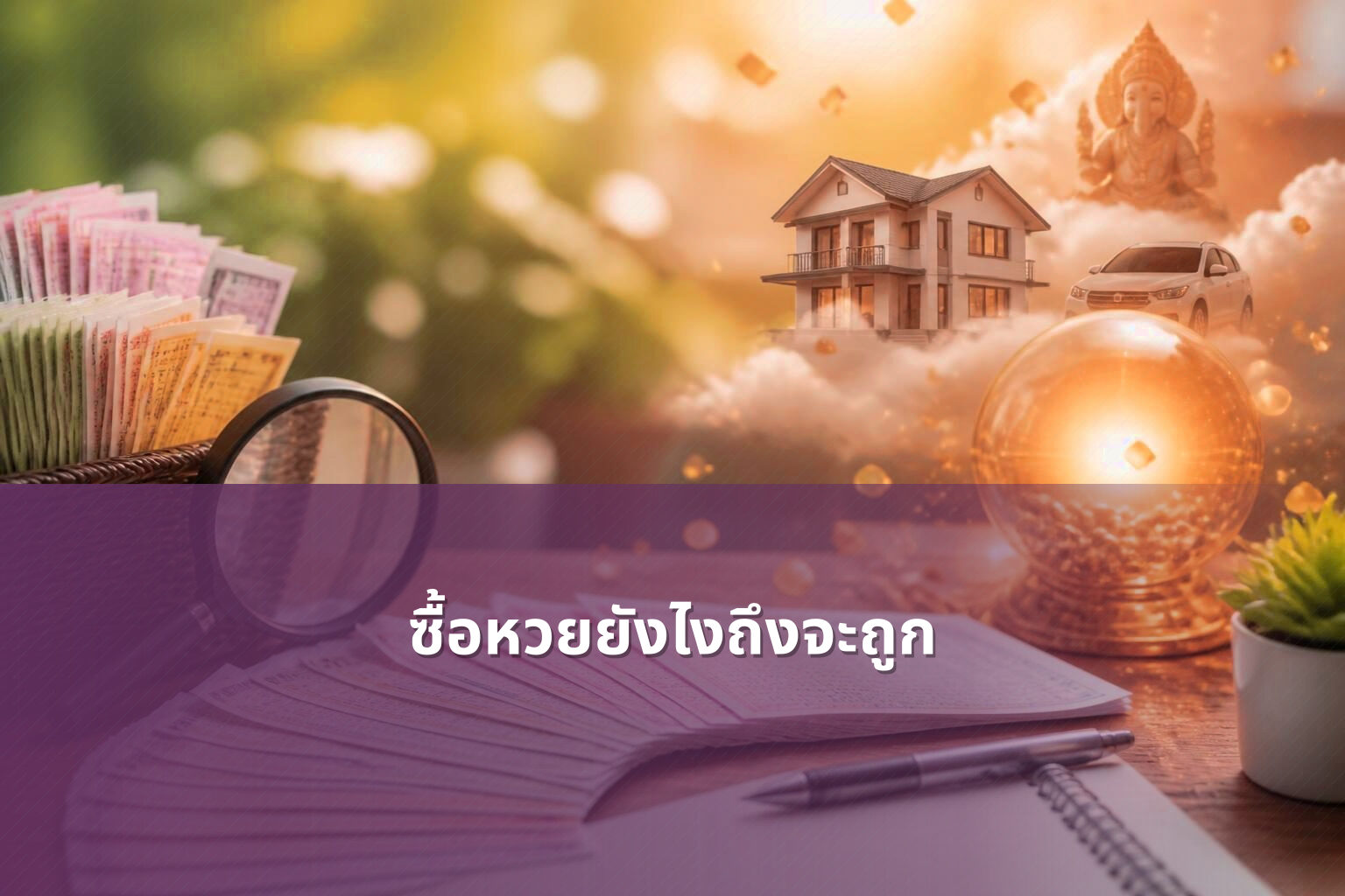 ซื้อหวยยังไงถึงจะถูก - how to win the lottery