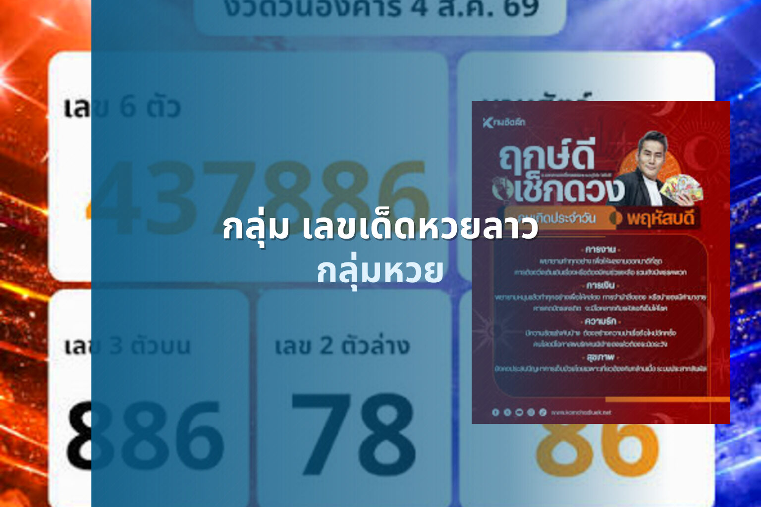 กลุ่ม เลขเด็ดหวยลาว - lottery communities