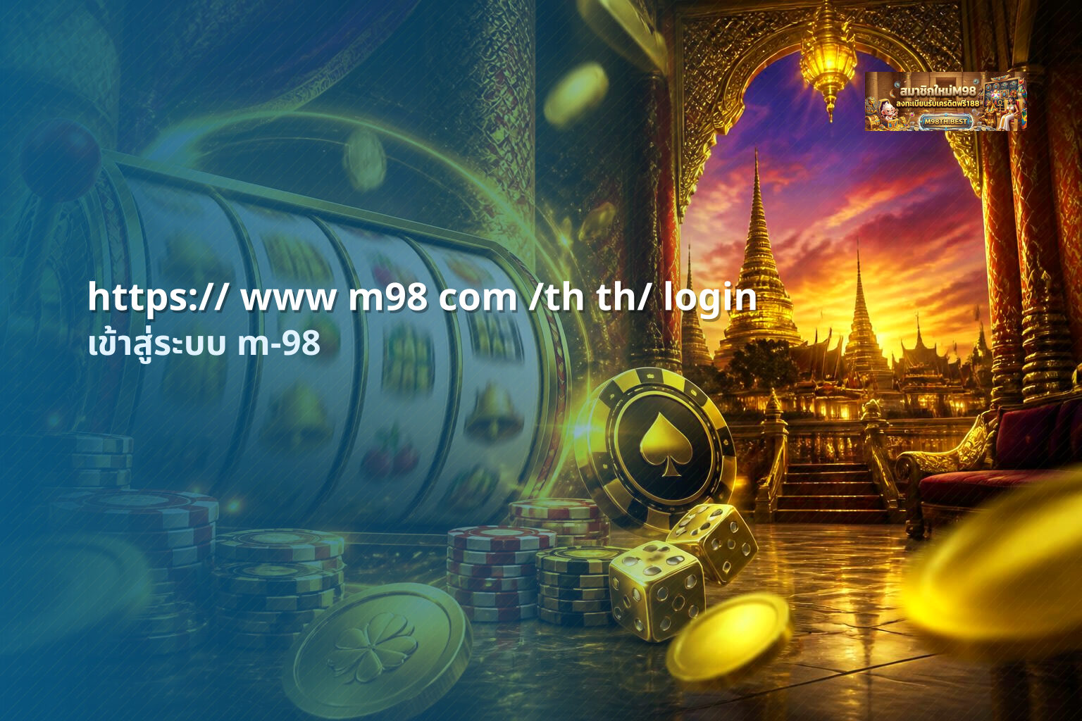 https:// www m98 com /th th/ login - online gaming platform