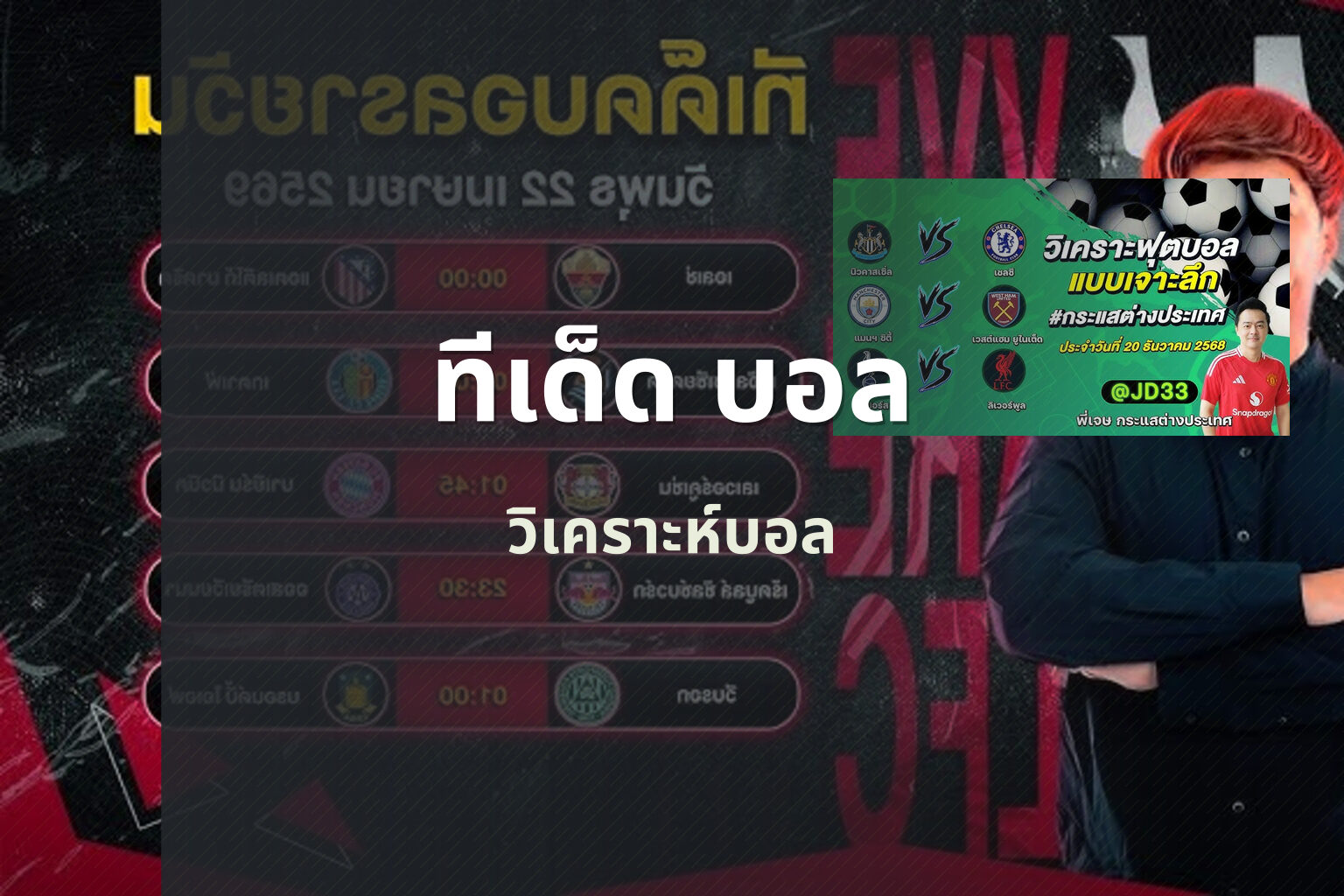 ทีเด็ด บอล - sports predictions